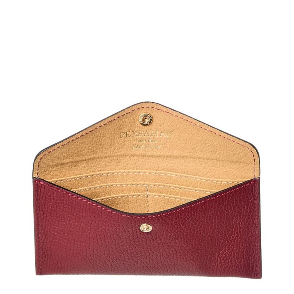 Persaman New York Mina Leather Wallet, Red - Picture 4 of 4